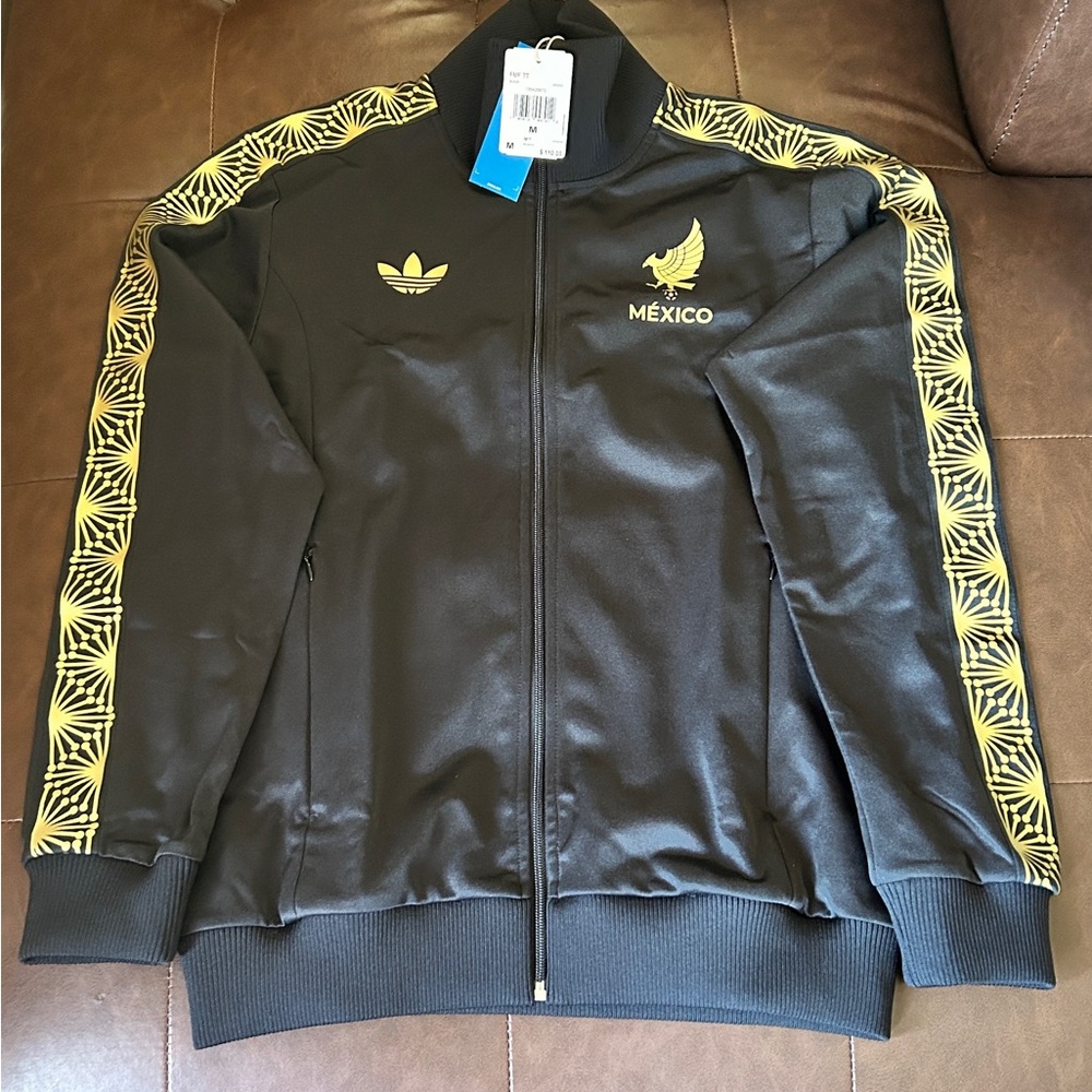 Adidas México Black & Gold Track Jacket